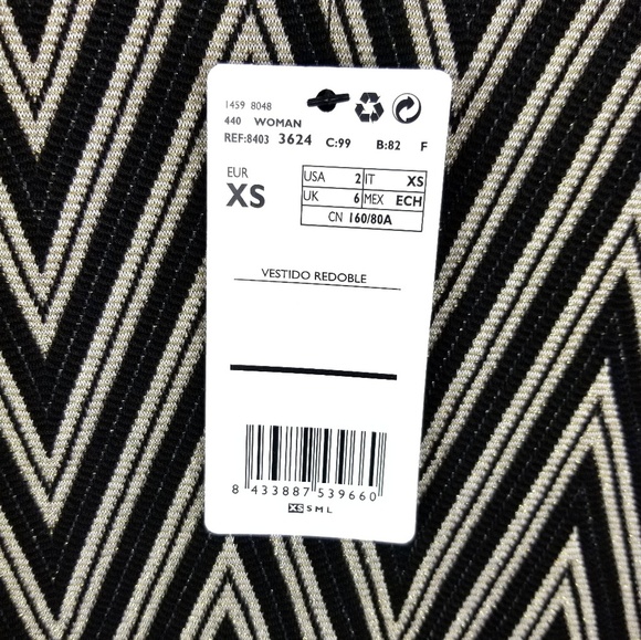 Mango Metallic Thread Dress - Picture 7 of 8